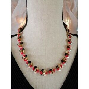New J.Crew Sequin daisy sparkly necklace